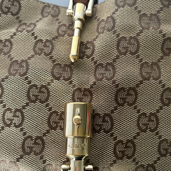 Authentic Gucci Nailhead Jackie Hobo Bag - Picture 13 of 16